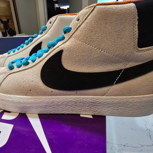 Nike SB Zoom Blazer Phantom Electric HF3831-001 Men's Size 10 NEW SKATE SHOE - Picture 4 of 16